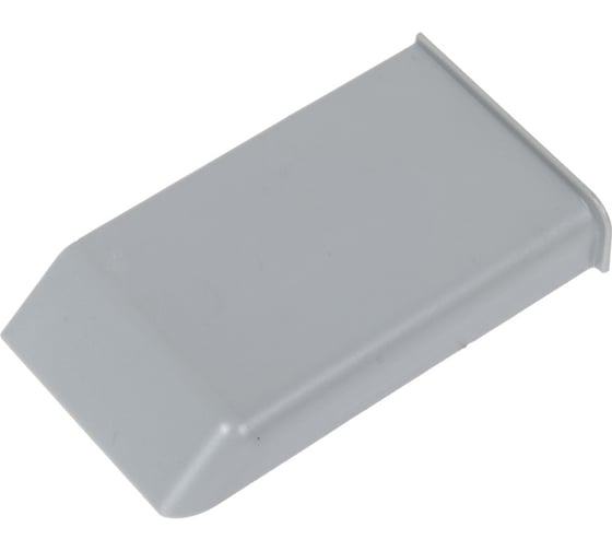 Изображение товара Заглушка для навеса Hafele левая, серый RAL9006 290.27.945