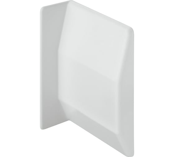 Изображение товара Заглушка для навеса Hafele пластиковая, белая, левая 290.40.702