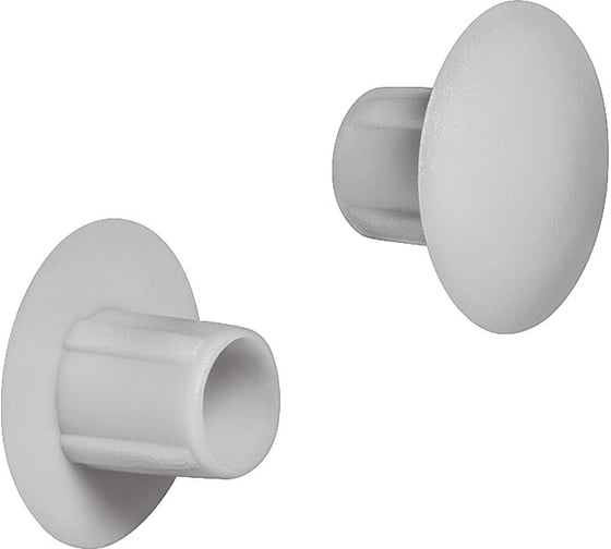 Изображение товара Заглушка Hafele серая, 10x5 мм 024.02.555