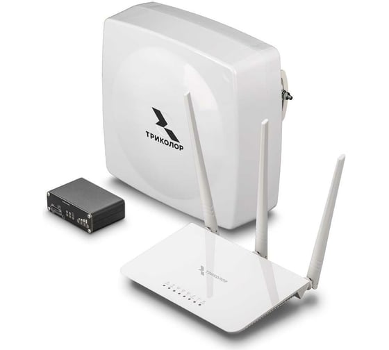 Изображение товара Усилитель мобильного интернета Триколор (15 дб и sim-инжектор), TR-4G/injector-15kit