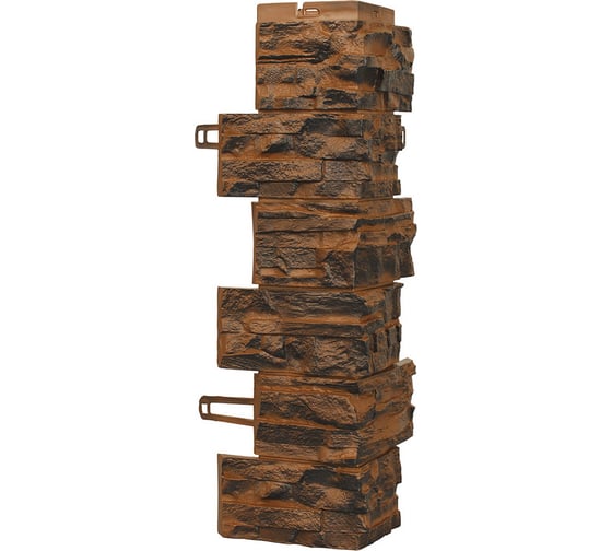 Изображение товара Угол наружный к фасадным панелям колл. ROYAL STONE ROCKY STONE КАЛГАРИ 3-319-у