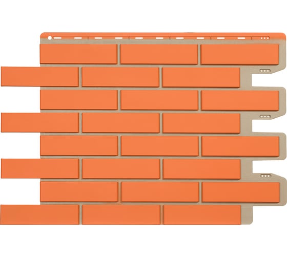 Изображение товара Фасадная панель ROYAL STONE коллекции ОБЛИЦОВОЧНЫЙ КИРПИЧ НЕЙПИР 8473