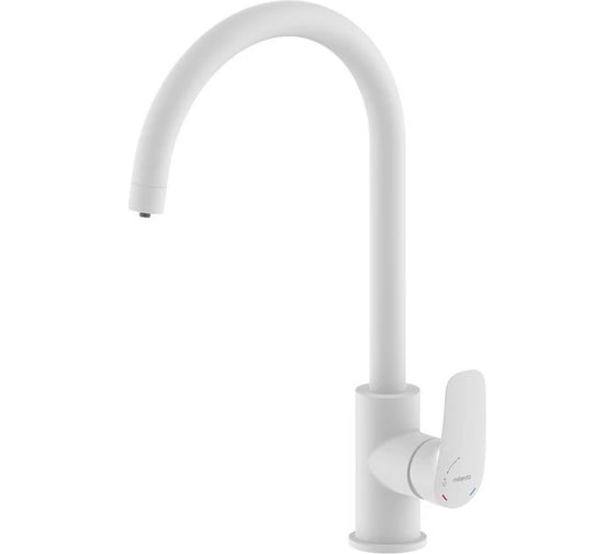 Изображение товара Смеситель для кухни Milardo Rora с каналом для фильтрованной воды, белый матовый RORWTFJM05