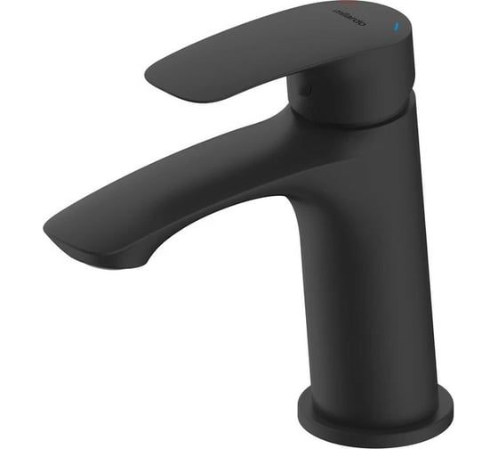 Изображение товара Смеситель для умывальника Milardo Rora черный матовый RORBL00M01