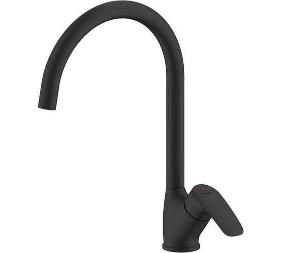 Изображение товара Смеситель для кухни Milardo Rora черный матовый RORBL0JM05