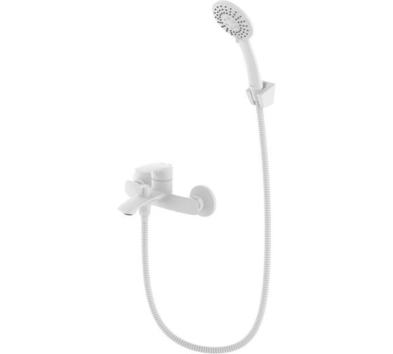 Изображение товара Смеситель для ванны Milardo Rora белый матовый RORWT00M02