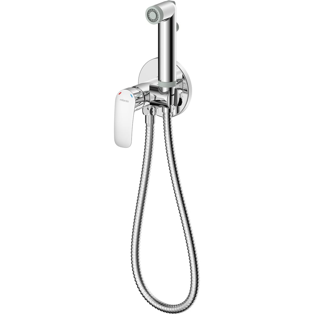 Изображение товара Встраиваемый однорычажный смеситель Milardo Rora с гигиеническим душем