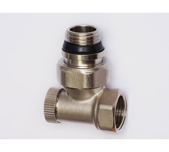 Изображение товара Запорный угловой клапан для радиатора WERTRUS Ду15 НА-6011