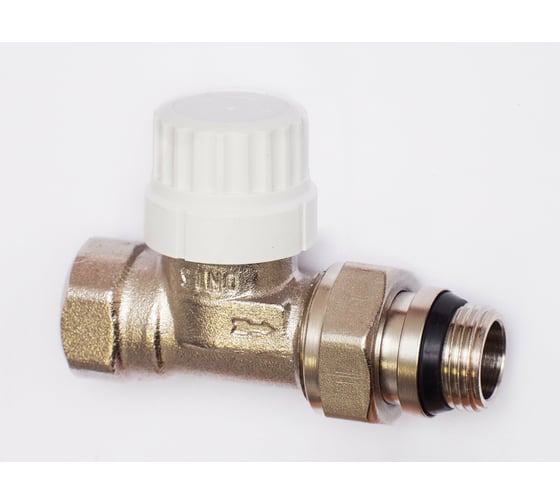 Изображение товара Прямой термостатический клапан радиатора WERTRUS с местом подсоединения термоголовки Ду15 НА-6014-1