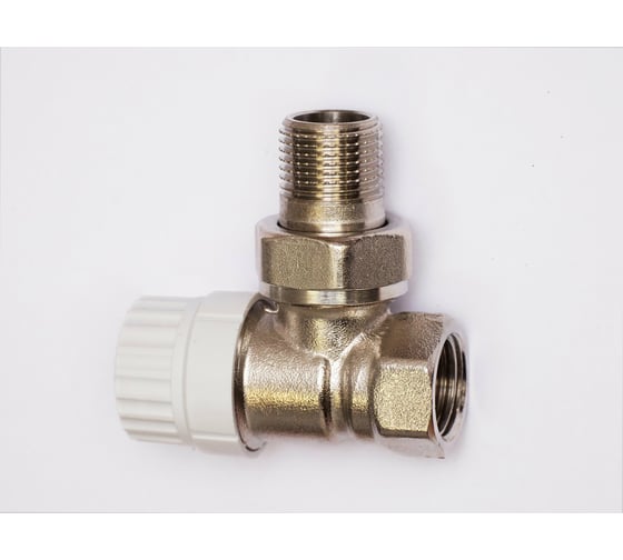 Изображение товара Угловой термостатический клапан радиатора WERTRUS Ду15 НА-6013