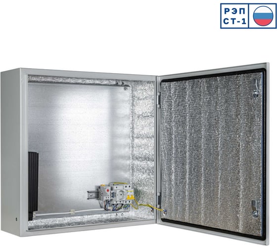 Изображение товара Климатический навесной шкаф MASTERMANN -4УТ (Ver. 2.0) 600х600х210 мм IP 66 00-00016755