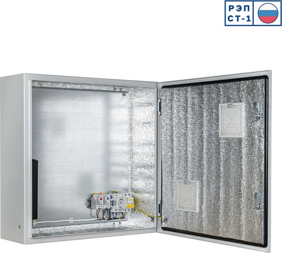 Изображение товара Климатический навесной шкаф MASTERMANN -4УТПВ-П (Ver. 2.0) 600х600х210 мм IP 54 00-00016759