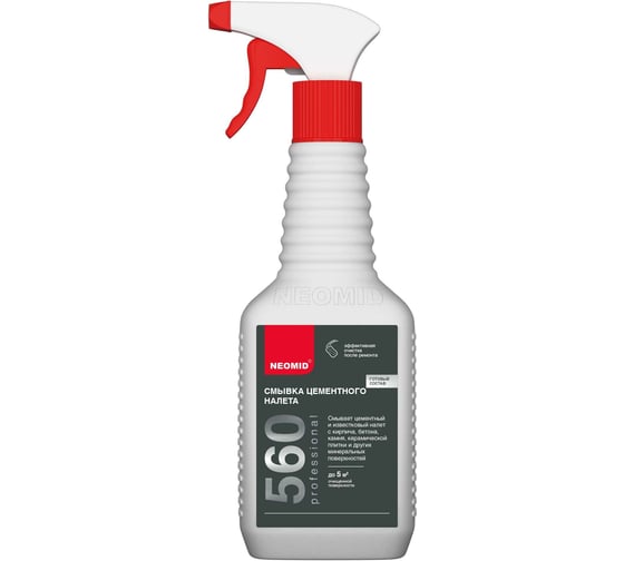 Изображение товара Смывка цементного налета NEOMID 0,5л гот. Н-СмывкаЦ-0,5/гот