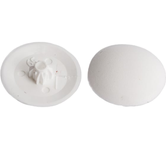 Изображение товара Заглушка под саморез КРЕП-КОМП №2 , белая, PH2/PZ2, 1000 шт. зпс2 белый