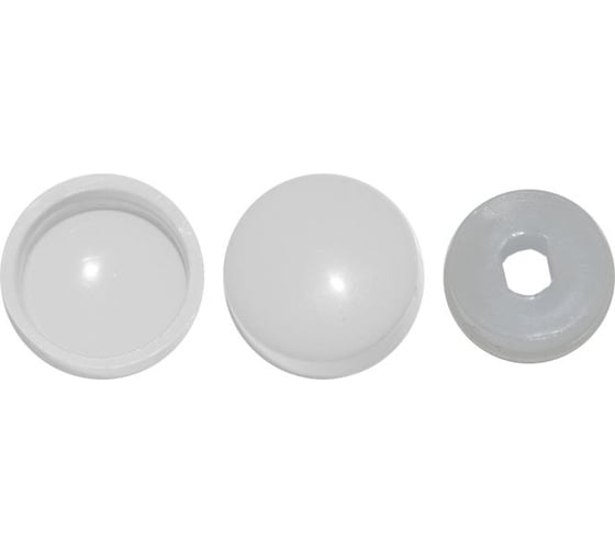 Изображение товара Универсальная заглушка КРЕП-КОМП белый, 500 шт. зу белый