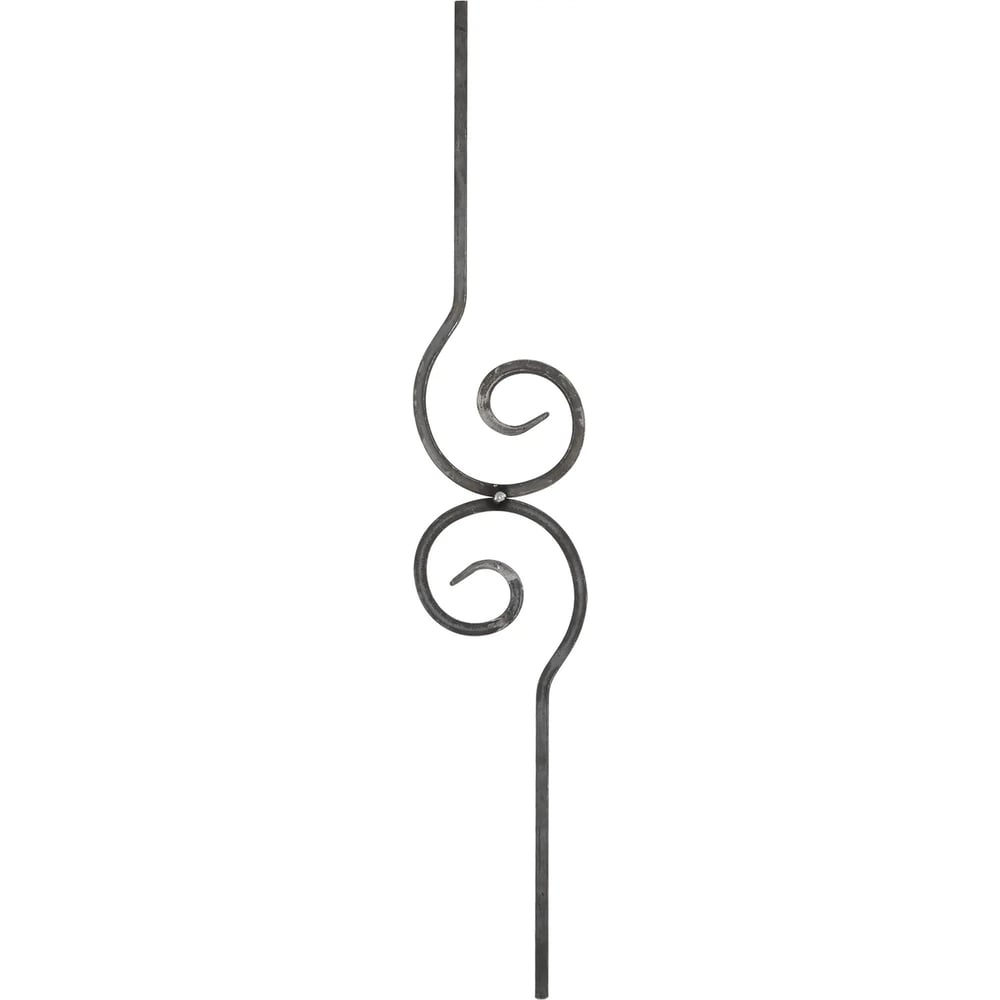 Изображение товара Балясина Вензель 900 мм СВОЙ МАСТЕР 01.0027 стальная черная для лестниц и ограждений