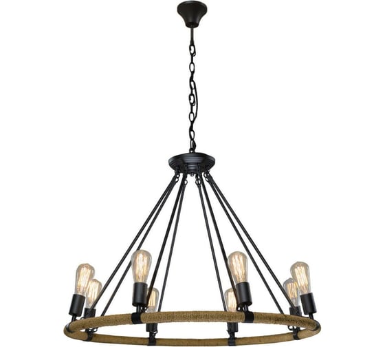 Изображение товара Подвесная люстра LOFT IT Rope Filament LOFT1861/8