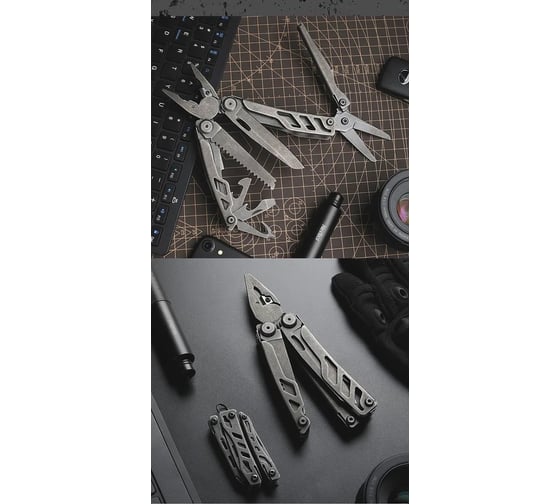 Изображение товара Мультитул Nextool Xiaomi Flagship Pro черный NE20120