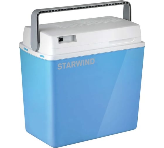 Изображение товара Автохолодильник Starwind CF-123 23л, 48Вт, синий/серый 479030