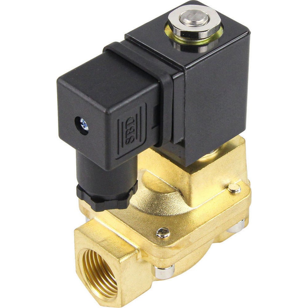 Изображение товара Электромагнитный клапан DN.ru VS2W-400E-PU-NC Ду10 Ру16 латунь IP65