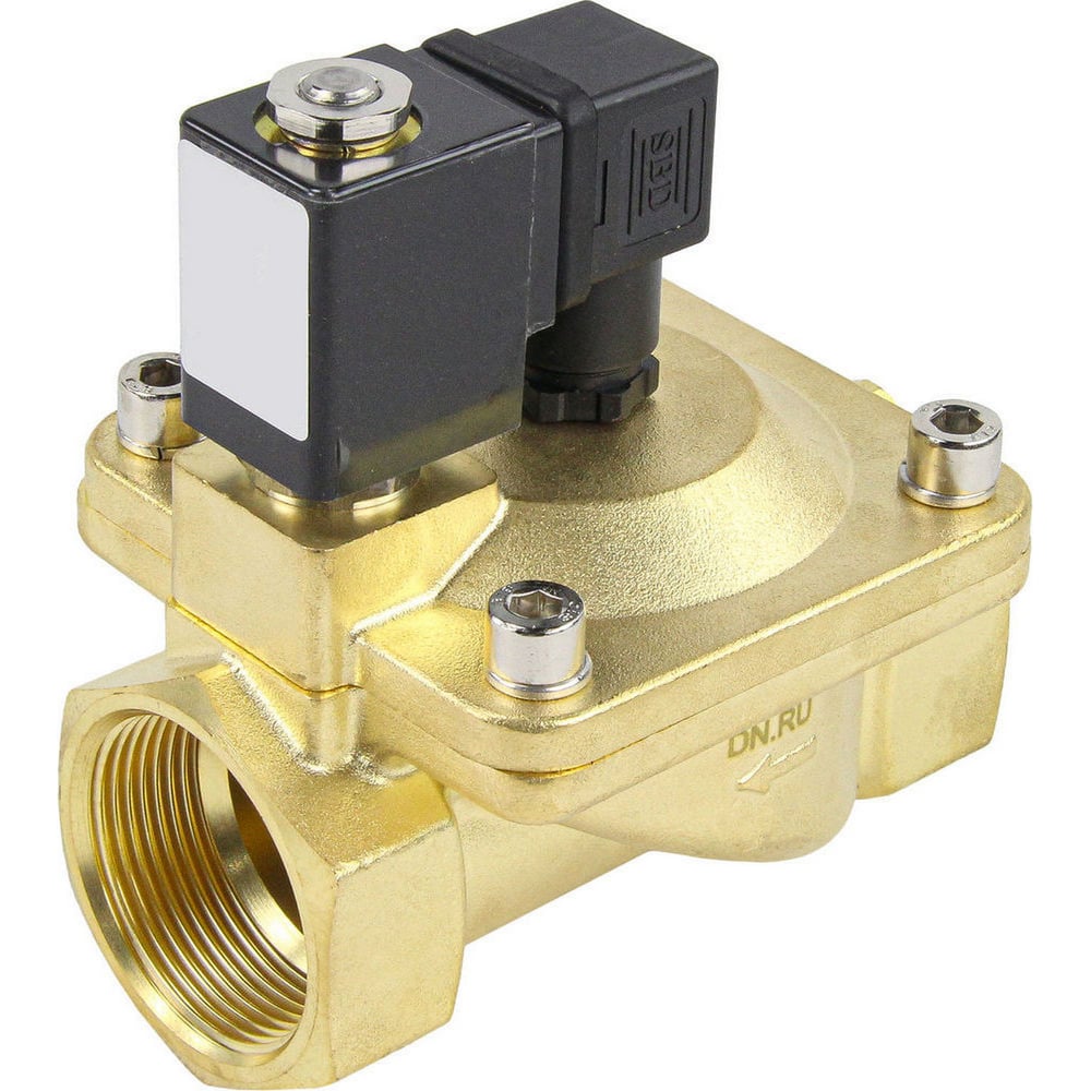 Изображение товара Электромагнитный клапан DN.ru VS2W-400V-PU-NC Ду50 латунь пилотный 24В