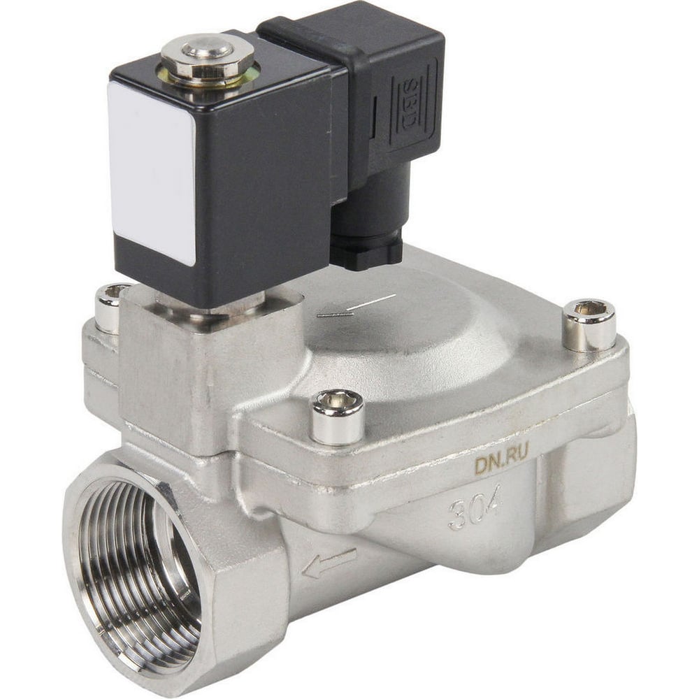 Изображение товара Электромагнитный клапан DN.ru VS2W-401V-PU-NC Ду20 Ру16 сталь пилотный Витон