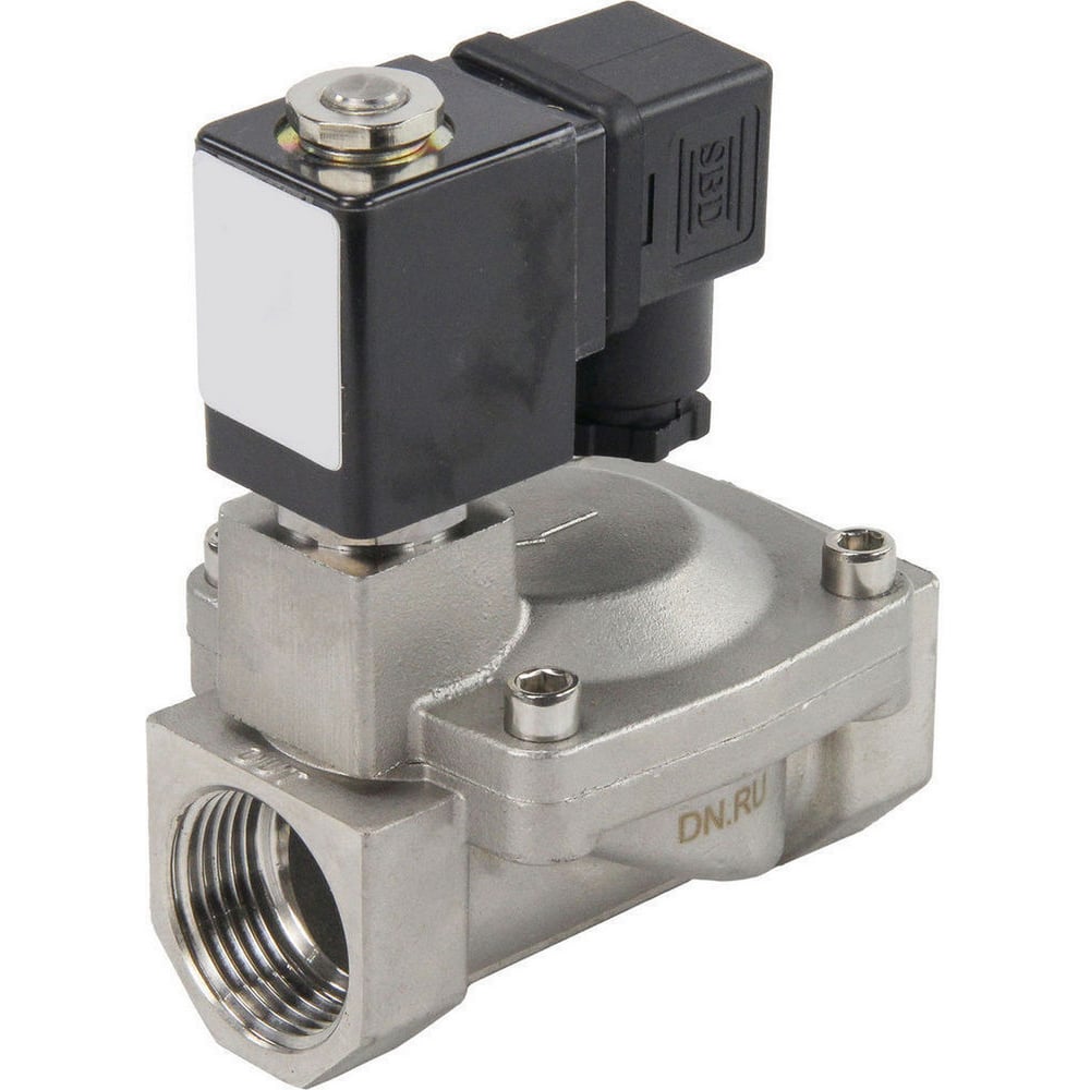 Изображение товара Электромагнитный клапан DN.ru VS2W-401V-PU-NC Ду25 Ру16 из нержавеющей стали