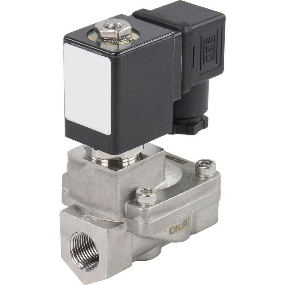 Изображение товара Электромагнитный клапан DN.ru VS2W-401V-PU-NC Ду50 сталь 24В пилотный нормально-закрытый