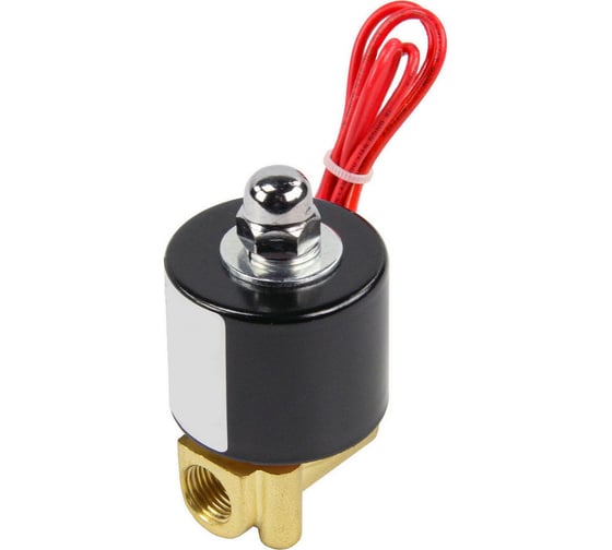 Изображение товара Клапан электромагнитный DN.ru VS2W-100E-NC Ду40 Ру10 двухходовой, латунь, EPDM, 24В DC D130-01593