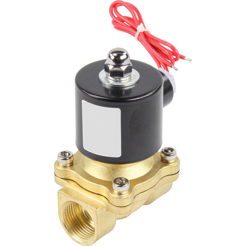 Клапан электромагнитный DN.ru VS2W-100N-NC Ду32 Ру10 двухходовой, латунь, NBR, 24В DC D130-01598