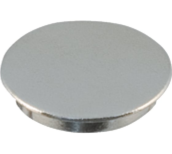 Изображение товара Заглушка Hafele цинковое литье, никелированная, Д=21 мм 290.21.690