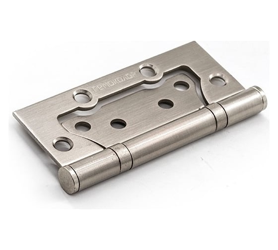 Изображение товара Дверная петля РемоКолор SN, никель, 100x75x2,5 мм 41-5-005