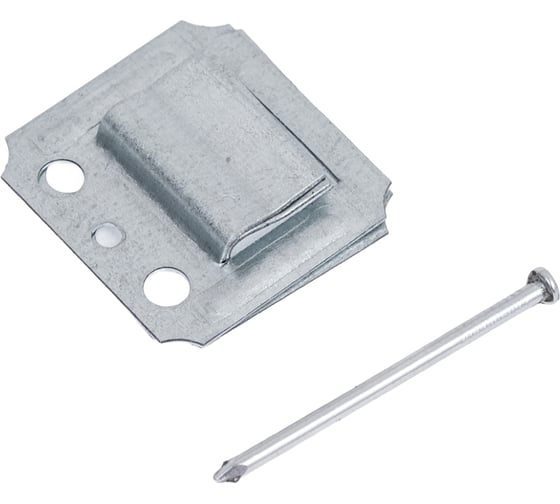 Изображение товара Кляймер РемоКолор №2 оцинкованный, с гвоздями, 100 шт. 710-3032