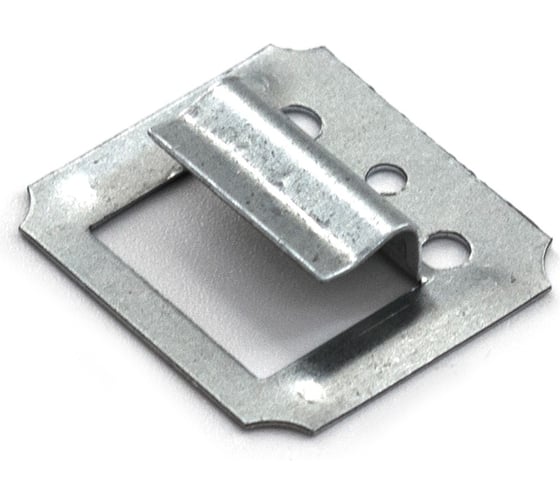 Изображение товара Кляймер РемоКолор №4 оцинкованный, с гвоздями, 100 шт. 710-3035