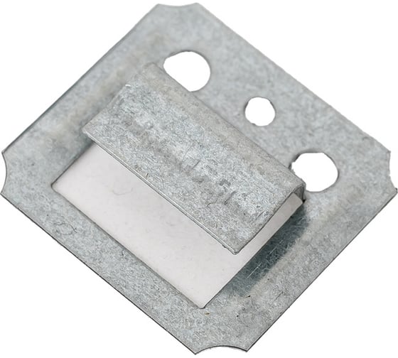 Изображение товара Кляймер РемоКолор №3,5 оцинкованный, с гвоздями, 100 шт. 710-3034