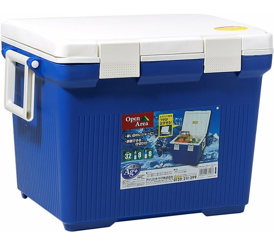 Изображение товара Термобокс IRIS OHYAMA Cooler Box CL-32, 32 л, синий/белый CL32
