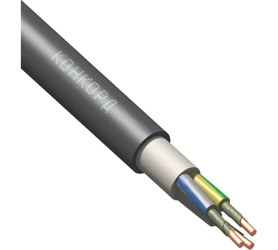 Изображение товара Кабель ООО Конкорд ВВГнг(А)-FRLS 3x2,5ок (N, PE) - 0,66 (100м) Бухта 100м 4346