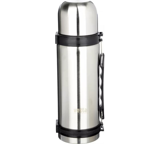 Изображение товара Металлический термос VETTA Туристический 1.50л, серебристый 841-050