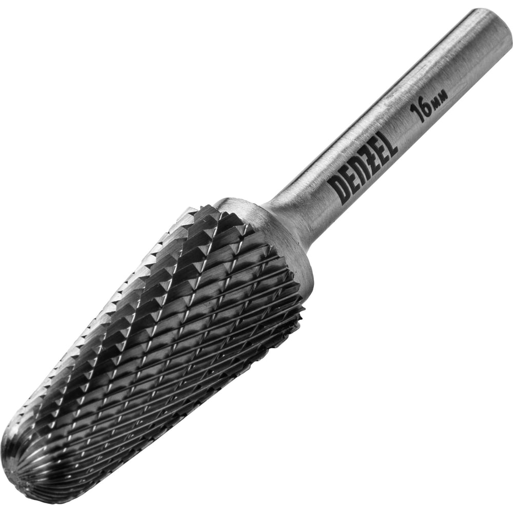 Изображение товара Бор-фреза по металлу твердосплавная коническая Denzel 16 мм