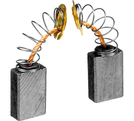 Изображение товара Графитовая щетка ЗУБР пара, 10.9x5.4x16 мм U502-850-009-W