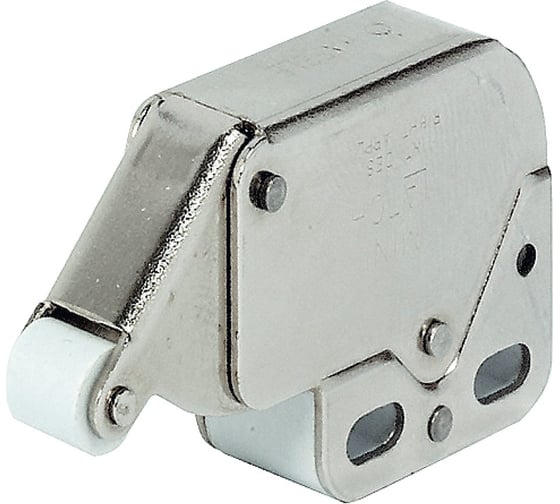 Изображение товара Пружинная защелка Hafele MINI-LATCH белая, без ответной планки 245.54.704