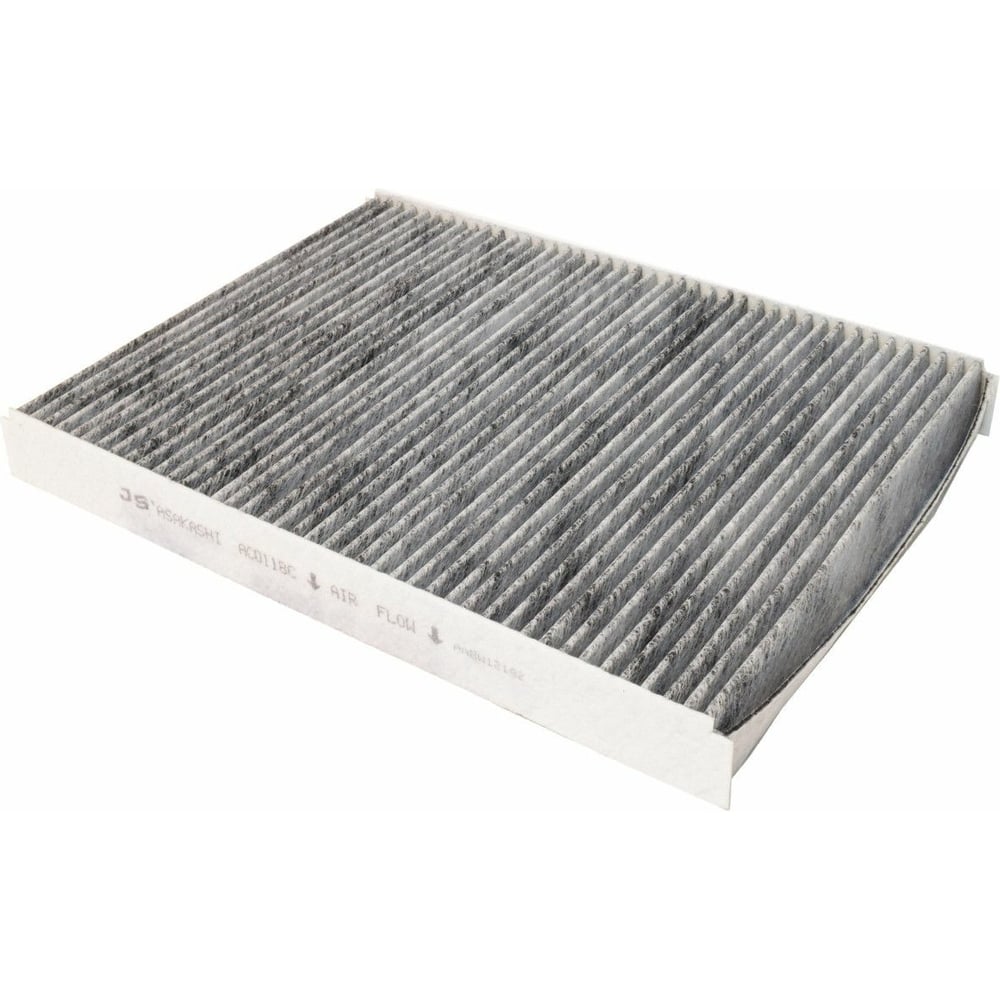 Изображение товара Фильтр салонный JS Asakashi AC0118C для VW Audi Skoda 282х206х30 мм угольный фильтр