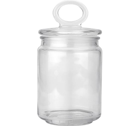 Изображение товара Стеклянная банка для сыпучих продуктов с крышкой Mallony COPPETTA 0.65 л 003597