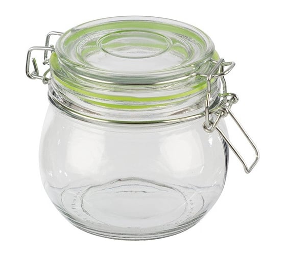 Изображение товара Стеклянная банка с бугельным замком Mallony BRAVO 500 мл 007250