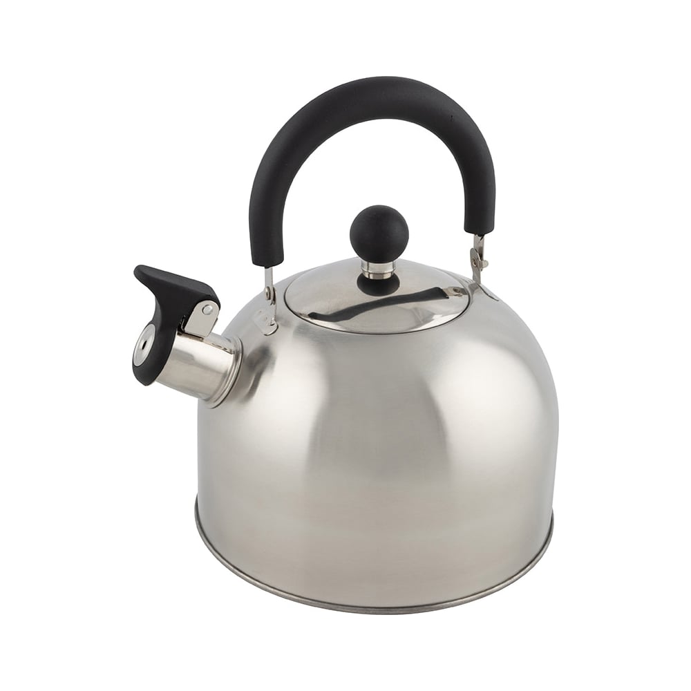 Изображение товара Чайник нержавеющая сталь со свистком Mallony MAL-039-MP 2.3 л матовый
