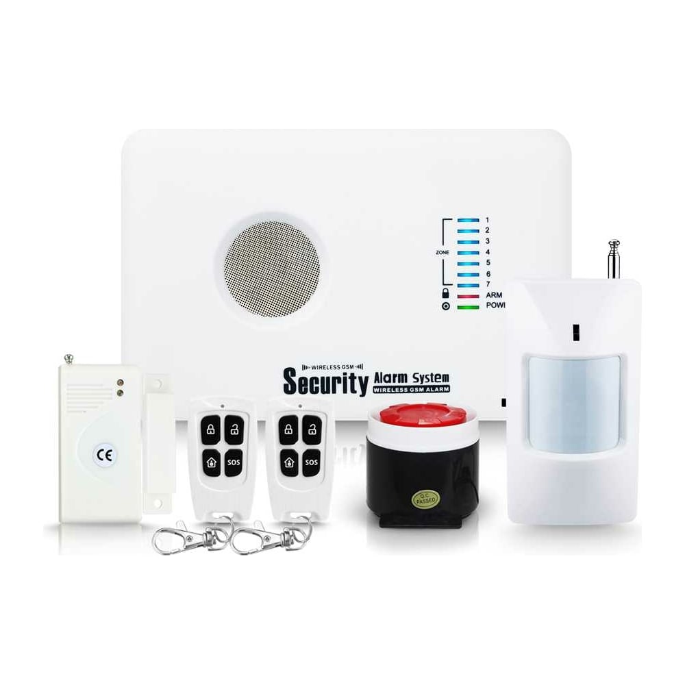 Беспроводная охранная GSM сигнализация для дома квартиры дачи коттеджа гаража PS-link - 0047