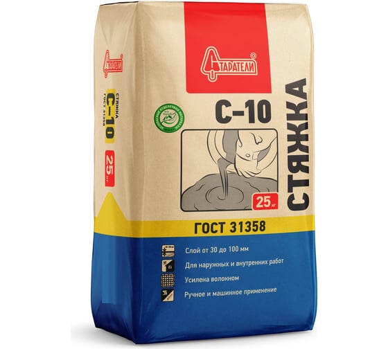 Изображение товара Стяжка Старатели С-10 25 кг 3277/3404