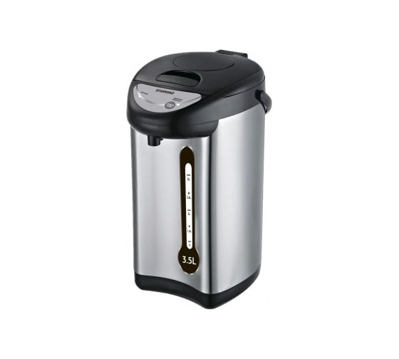 Изображение товара Термопот Starwind STP2830 3.5 л, 750 Вт, серебристый/черный, 1 шт в упаковке 1517268