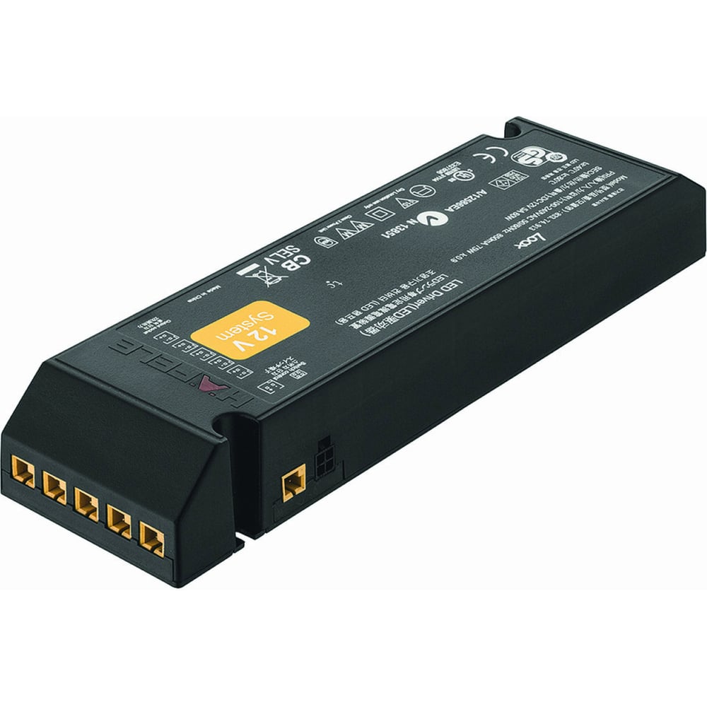 Изображение товара Драйвер LED 12V 0-60W Hafele модель 833.74.913 для освещения