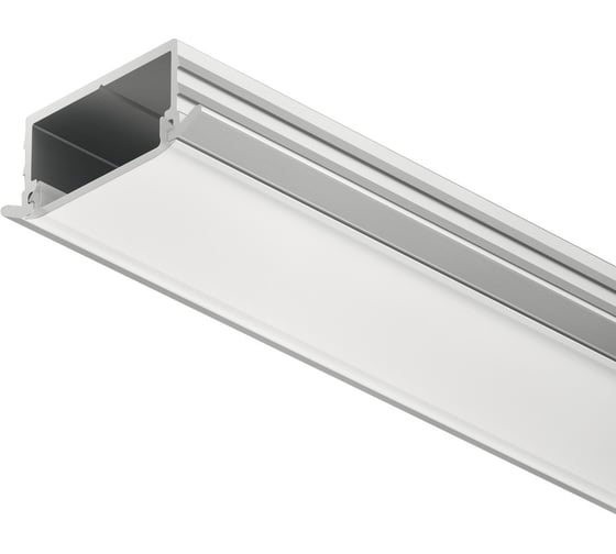 Изображение товара Профиль Hafele Loox скрытого монтажа глубина 6,5мм, алюминиевый 2500мм 833.72.983